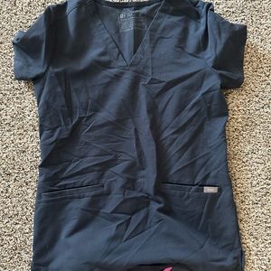 Figs night sky scrubs top and bottom